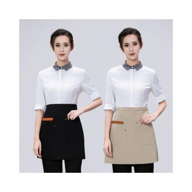 루미나D 방수 허리 앞치마 쉐프 반 45cm k397