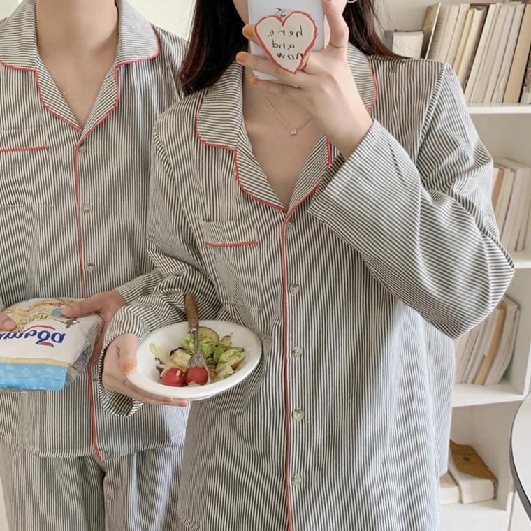 커플 파자마 겨울잠옷 여성라운지웨어 홈웨어세트 잠옷세트 여성잠옷 편한잠옷