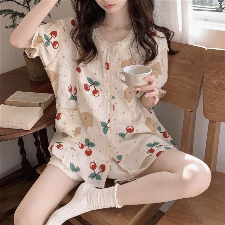 여성잠옷 여성 파자마 여성라운지웨어 잠옷 세트 실내복여성 편한잠옷