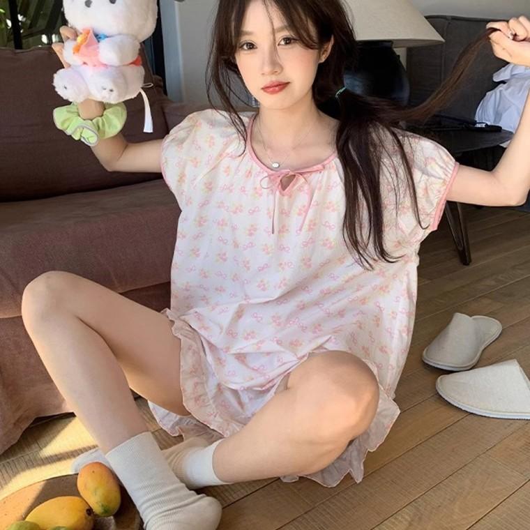 상하의세트 겨울잠옷 여성홈웨어 잠옷 여성라운지웨어 실내복여성 여자 매듭