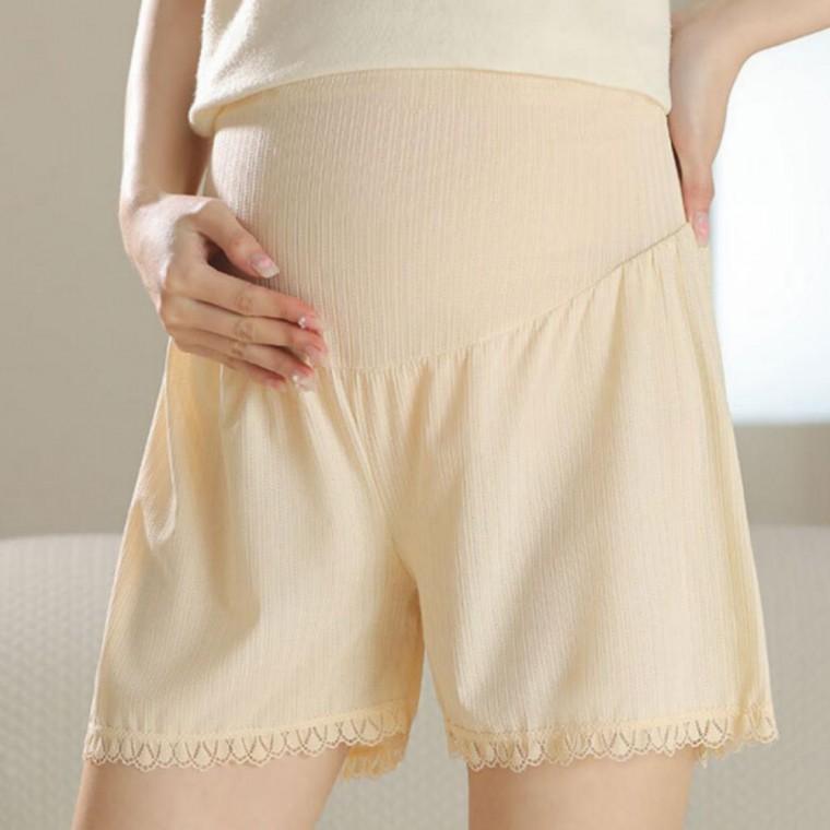 임산부 잠옷 사각팬티 속바지 임산부 전용 언더웨어 편안한 복부 밴딩 팬티 사절용 실내복 임부 속옷 기능