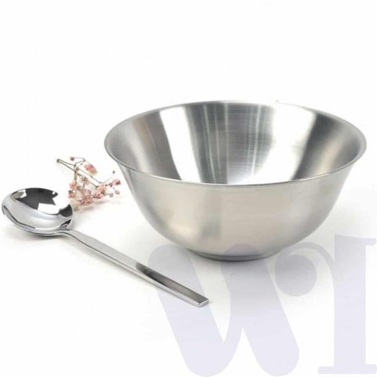 스텐 빙수볼 2호 팥빙수볼 이중스텐그릇 스텐식기 이중스텐 스텐팥빙수그릇