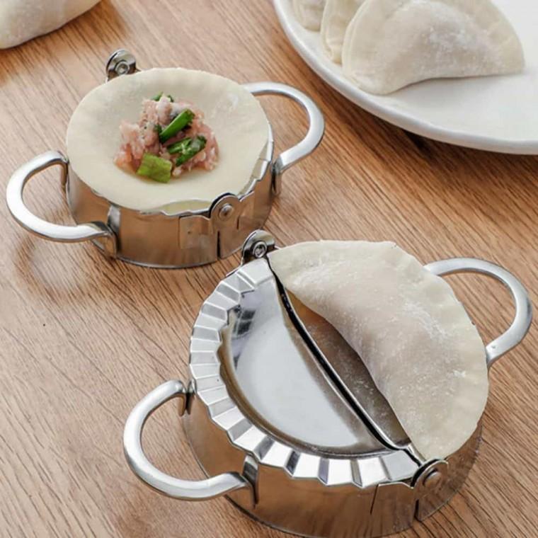스텐 만두틀 9.5cm 만두만들기 요리도구 생활소품 스텐조리도구 간단요리 간편만두 간편조리 스텐주방도구