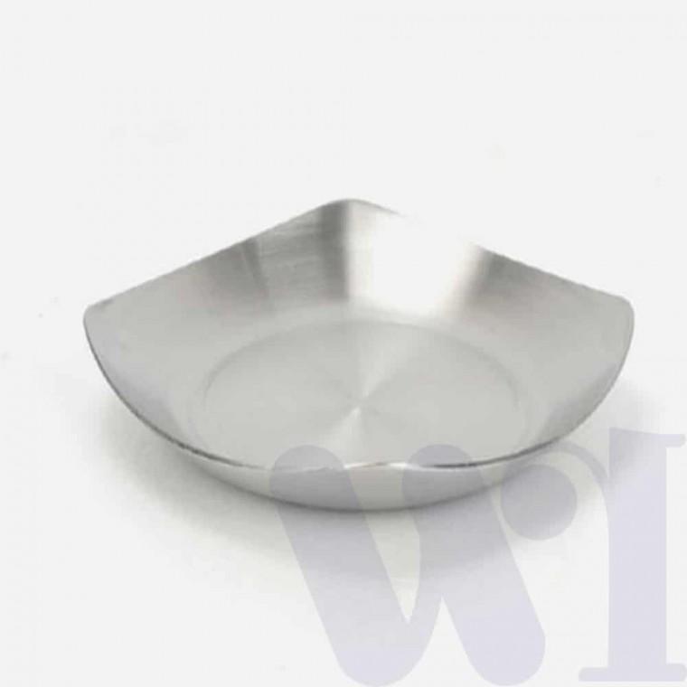 스텐 사각 접시 11.5cm 스텐식기 업소용그릇 스테인레스그릇 반찬그릇 스테인리스그릇