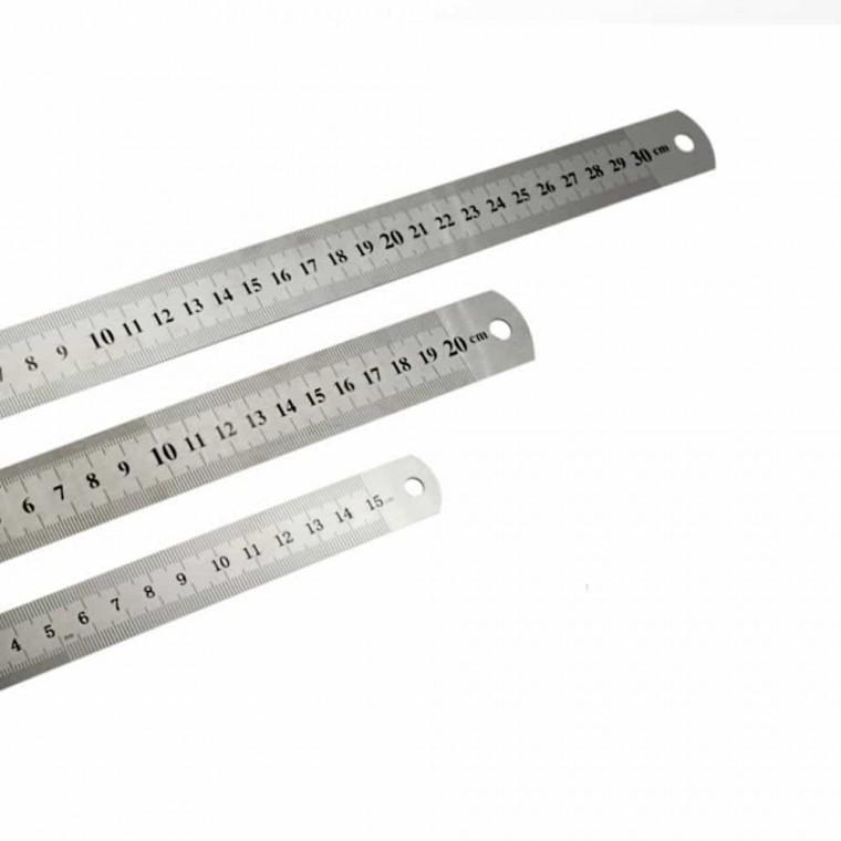 스틸 철 쇠 자 30cm 철직자 스텐소품 스틸소품 눈금자 길이측정도구 스텐자 금속자 표준자 30CM자
