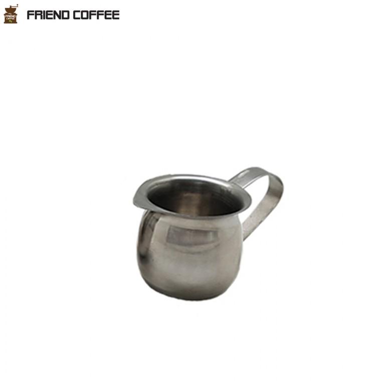 스텐계량컵 원형 벨크리머 스텐 에스프레소 샷잔 240ml 커피 커피샷잔 머신컵 계량컵 카페용품