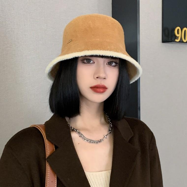 고스윗 털모자 버킷햇 챙모자 겨울모자 가을모자 벙거지모자 방한모자 털모자 비니