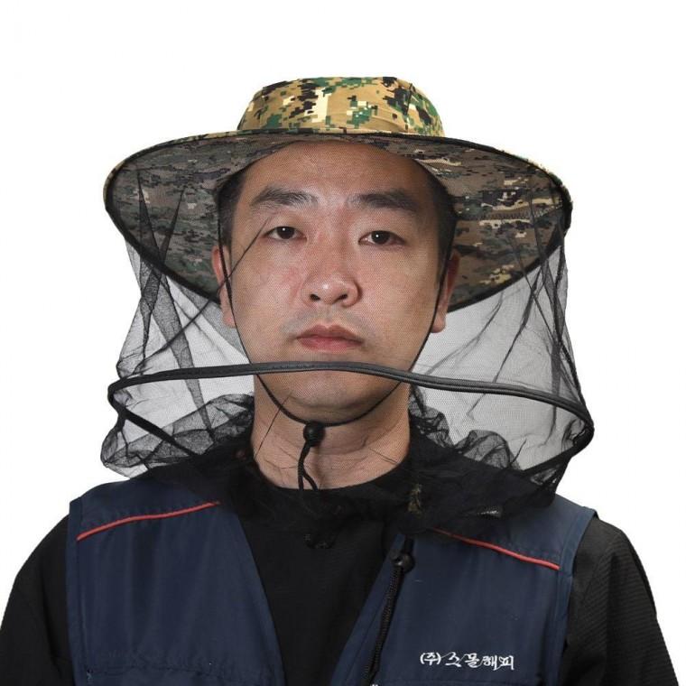 양봉 모자 벌초 낚시 챙모자 카무플라주 안전망 사파리 등산 벌레 차단 모기장 방충