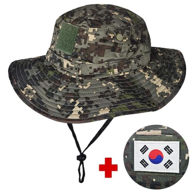 육군 디지털 방수 정글모 부착 가능 부니햇 모자