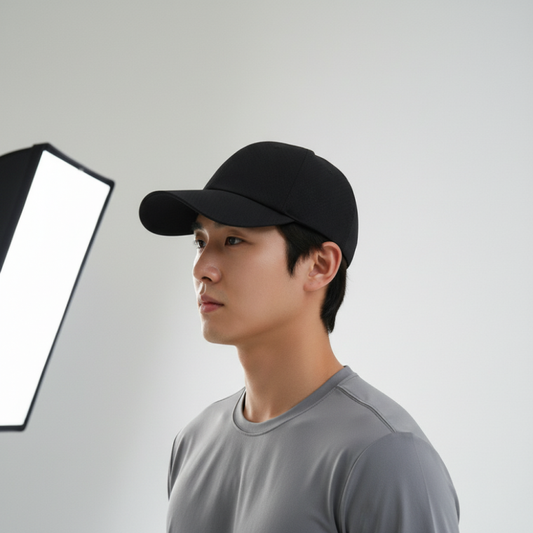 통기성 좋은 메쉬 스포츠 캡모자 자외선 차단 조절식 러닝 볼캡 56-60cm