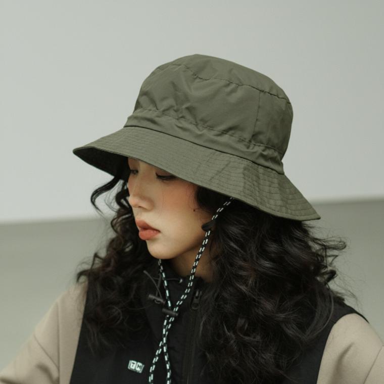 휴대용 접이식 방수 버킷햇 캠핑 등산 모자 아웃도어 낚시 벙거지
