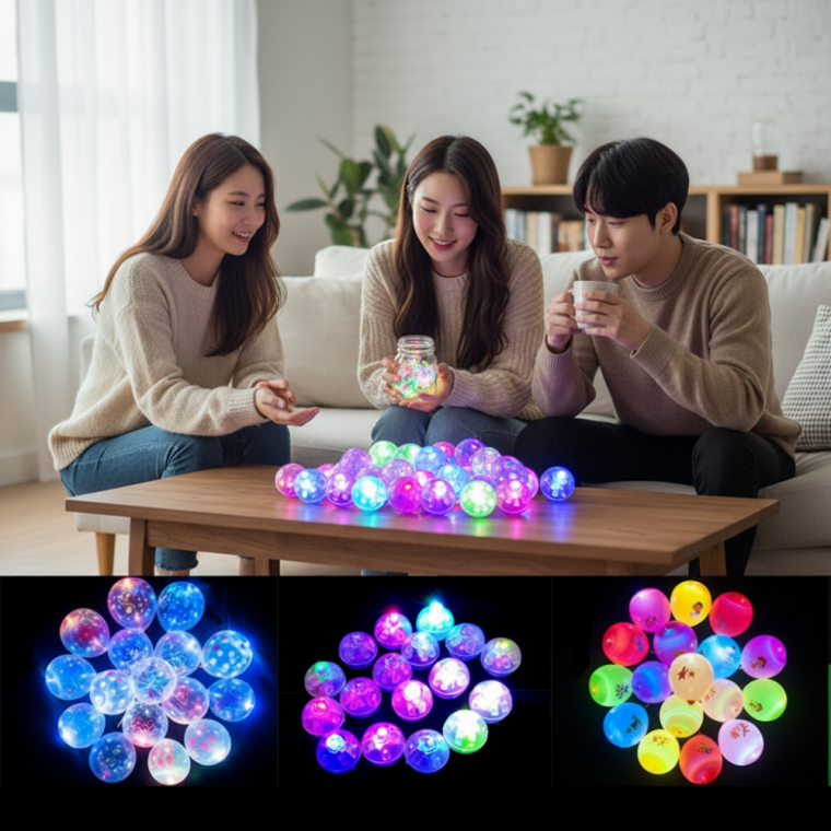 파티 이벤트용 LED 미니 전구 조명 무드등 캠핑 데코 소품