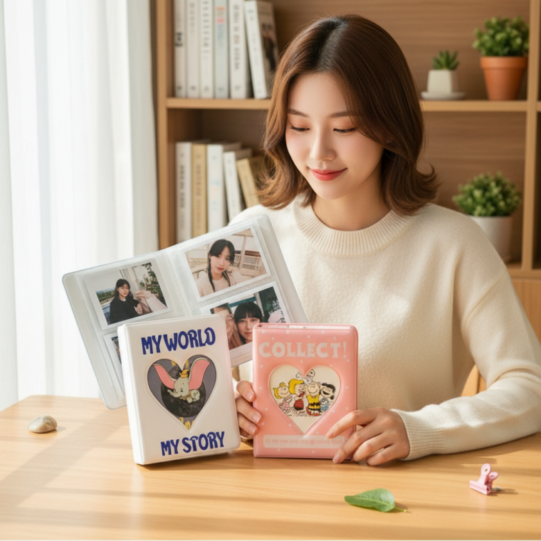 아이돌 포토카드 수집용 1단 미니 바인더 최애 포카 콜렉트북 앨범