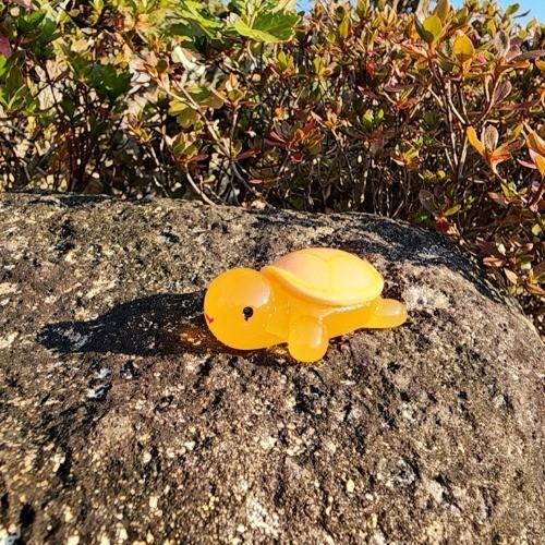 행운 거북이 미니어처 장식품 돈거북