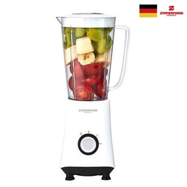 짐머만1040W/화이트 데일리 블렌더 1리터 가정용 미니믹서기 과일 쥬서기 4중칼날