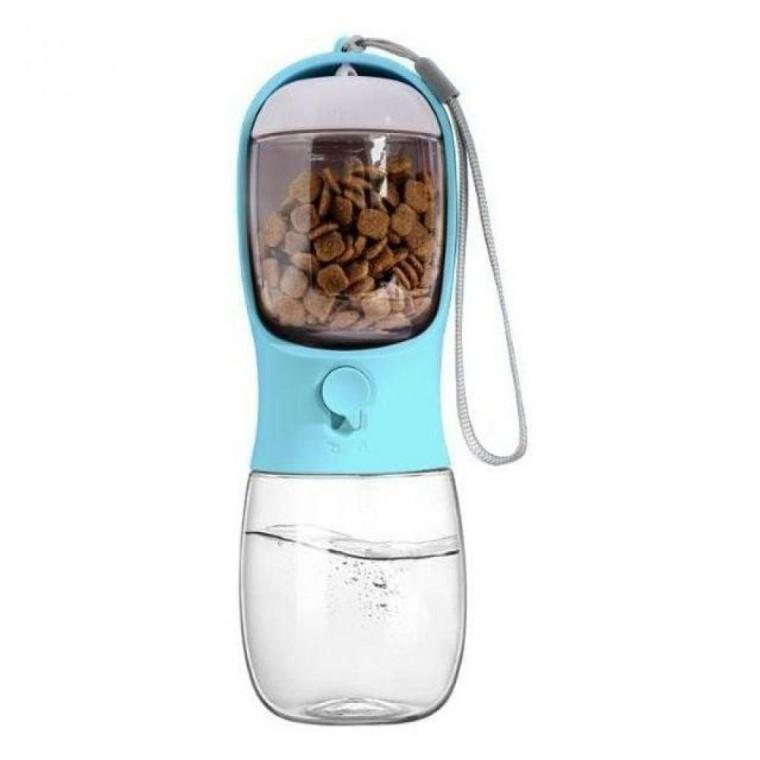 휴대용 반려 동물 물병 300ml 외출 산책용 식기 그릇 강아지 물통 애견 용품 다용도