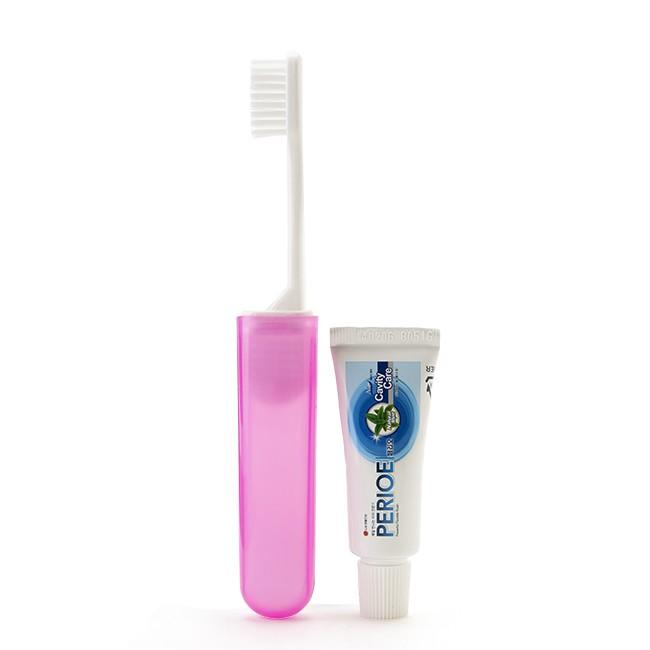 4p 여행용 세면도구 휴대용 칫솔세트