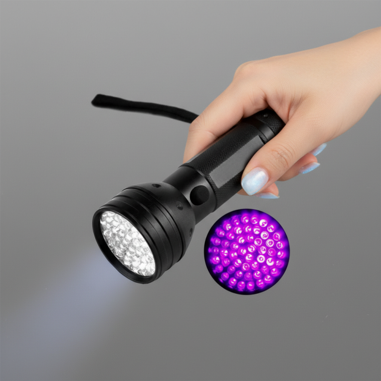 51 LED UV 레진 경화기 휴대용 젤네일 건조기 자외선 손전등 후레쉬