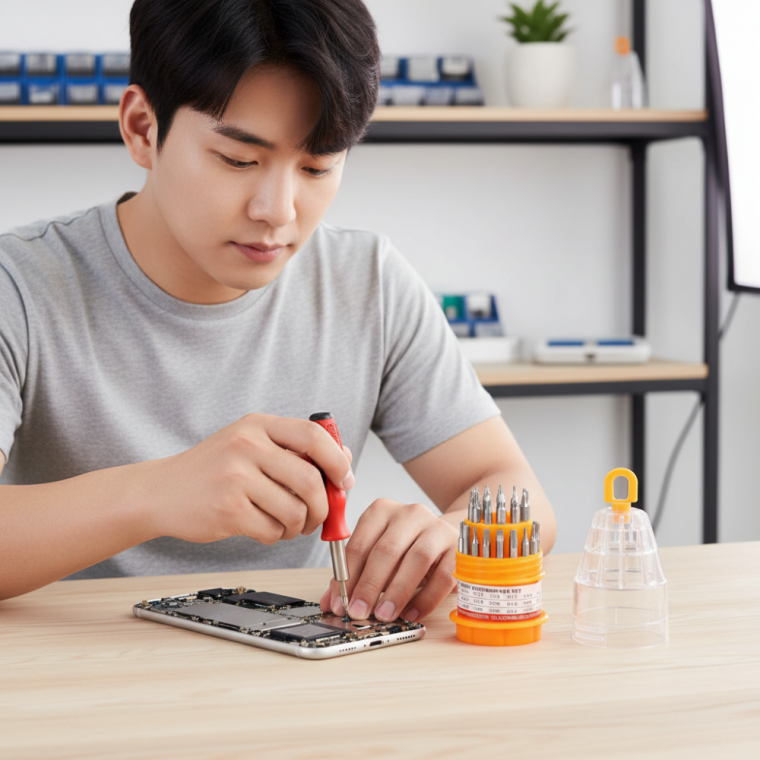 정밀 다목적 31in1 자석 드라이버 세트 휴대용 조립 공구 키트