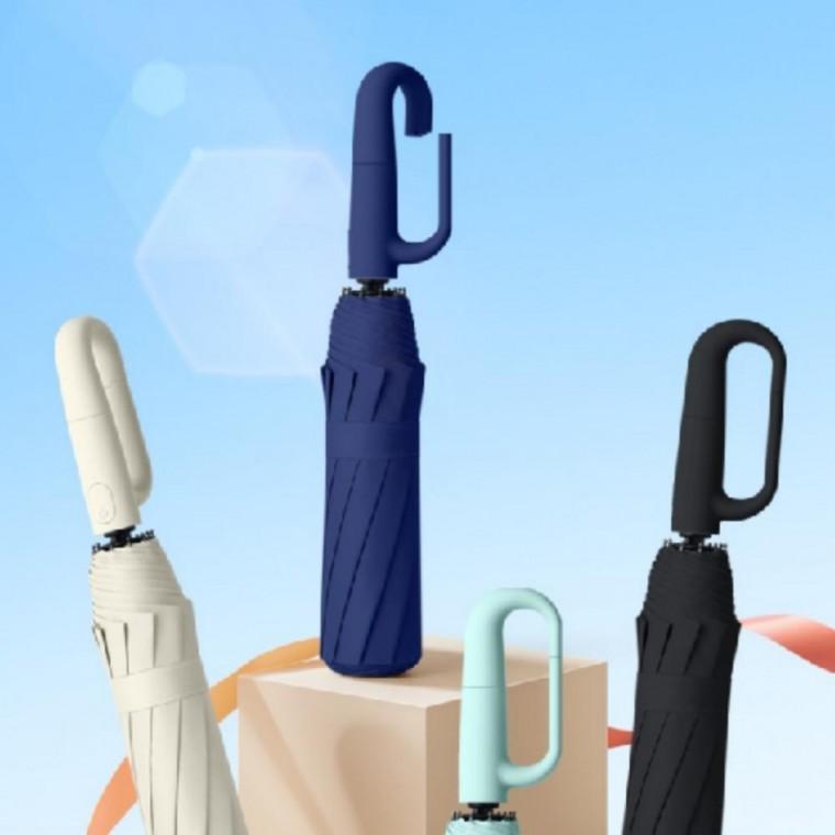 3단 자동 암막 우산 휴대용 고리형 양우산 우양산 양산