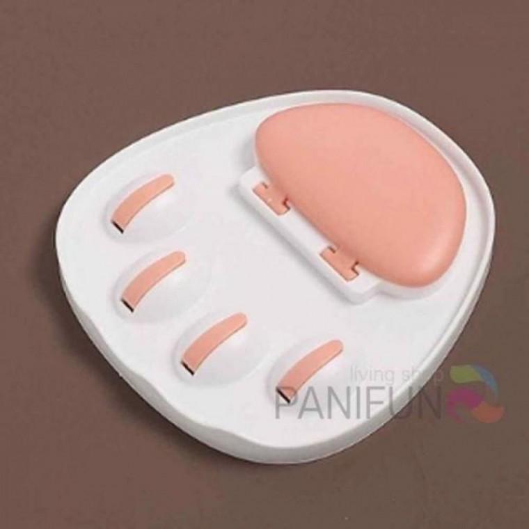 냄비뚜껑받침대 주방용품걸이 국자정리치대 조리기구거치대 조리도구 화이트 주방걸이 조리기구걸이