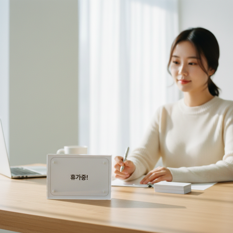 탁상용 자석 아크릴 가격표 거치대 메뉴판 9x6cm 다용도 케이스