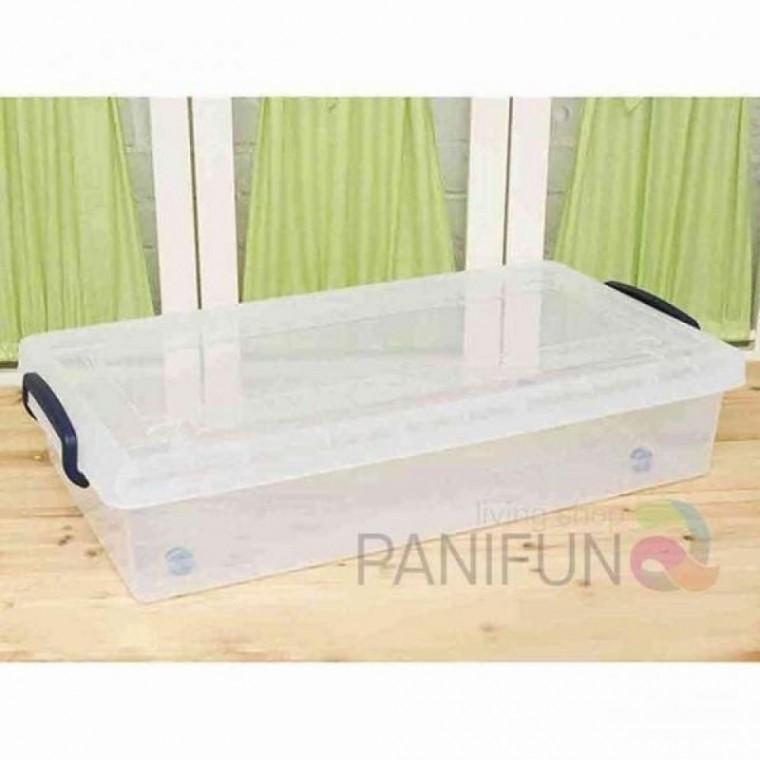 투명수납정리함 수납함 투명대형 리빙 수납박스 옷수납박스 투명수납함
