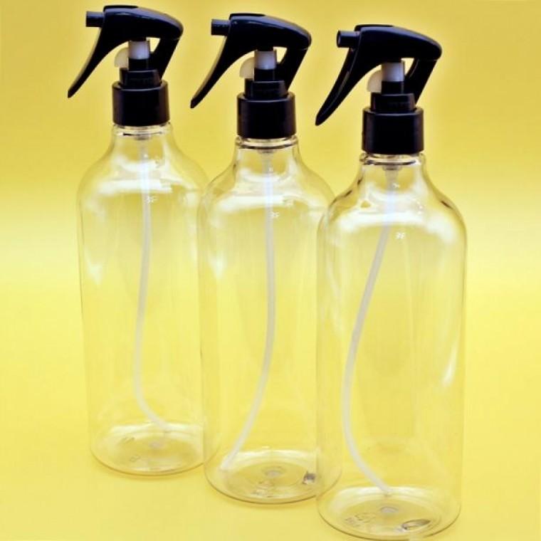 투명 건스프레이 공병 500ml 세트 분무기