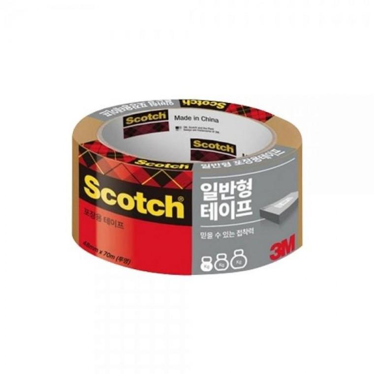 3M 스카치 3650C 포장용 테이프 투명 48mm x 70M 1P