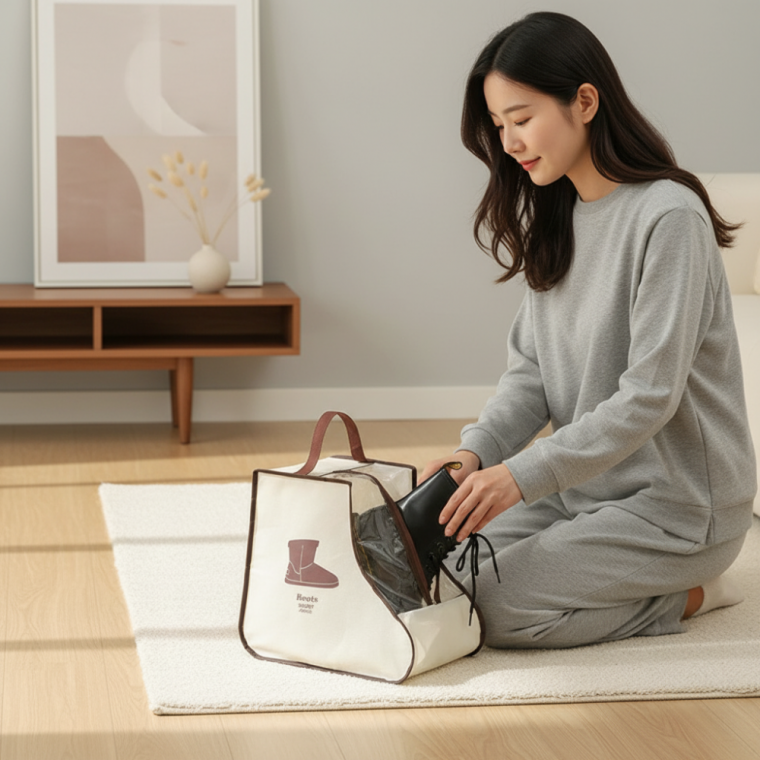 롱부츠 방수 수납 파우치