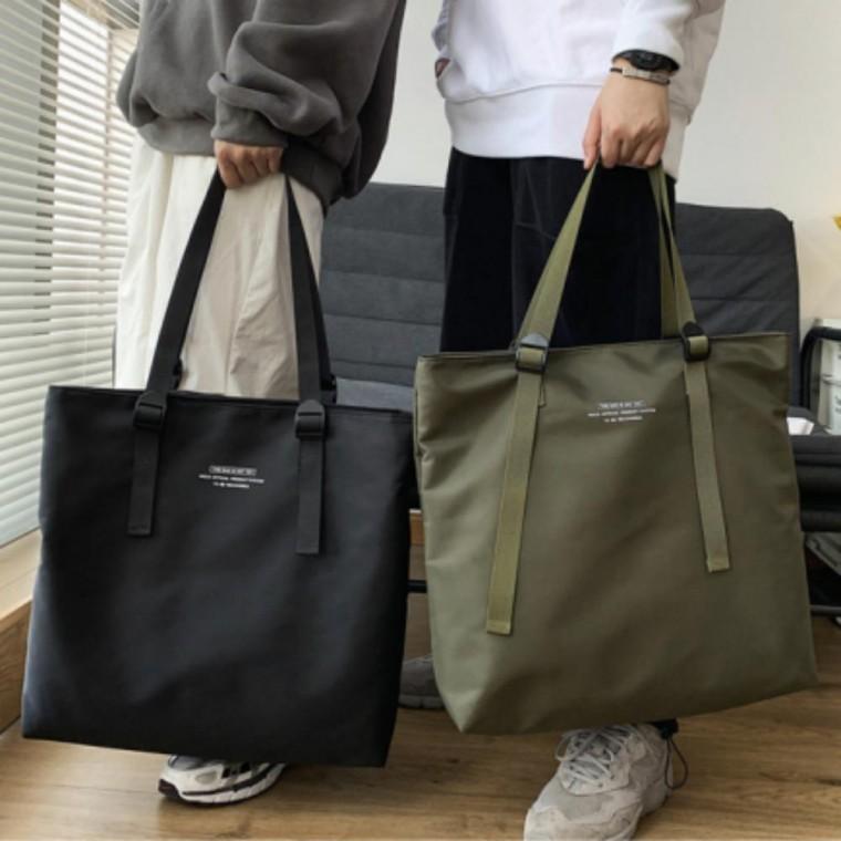 스퀘어 빅 숄더 크로스백 캐주얼 큰 가방