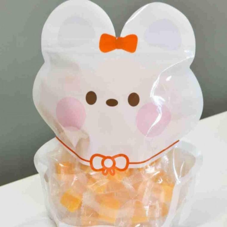 지퍼백 간식포장백 선물포장세트 동물포장 파우치포장 동물 간식 어린이 선물