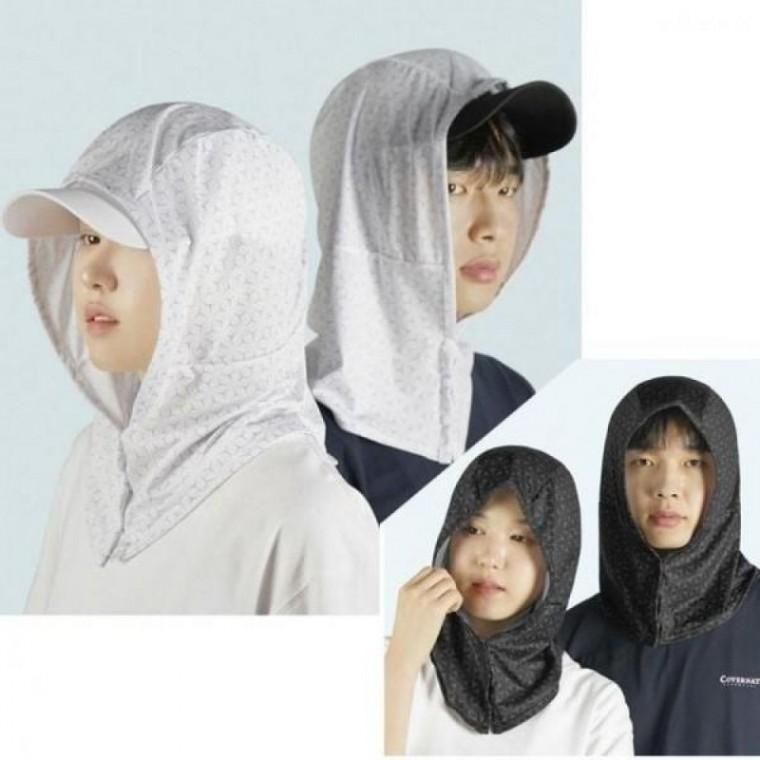 게 여름 얼굴 가림막 농사 고급 그늘막등산 골프 후드형 국산 두건 제코 봄 썬블록 가리개 햇빛