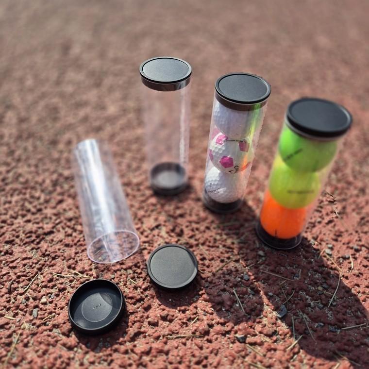 3입용 골프공 보관 투명케이스