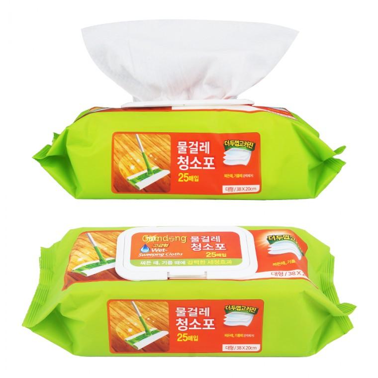 디디샵 물걸레 청소포 고급형 대형 25매입 (667172)