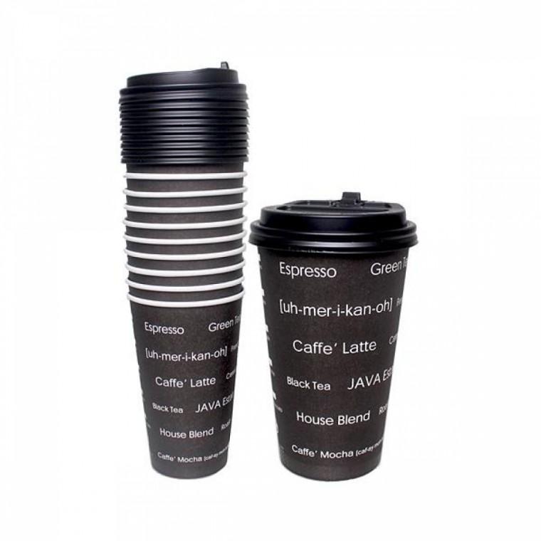 나무이야기 일회용 핫컵(16oz) 480ml 20입 세트