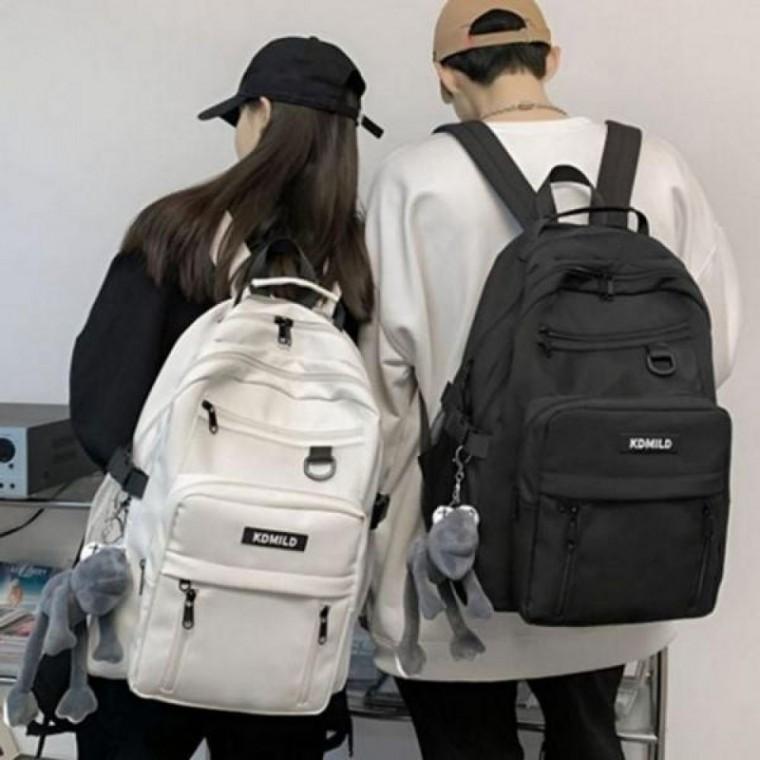 데일리 가벼운 여성 수납력 백팩 캠퍼스 여행 학생