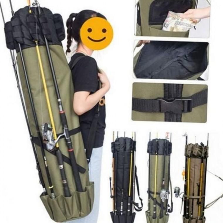 대용량 가방 낚시용 수납 낚시 로드 백 배낭형 휴대