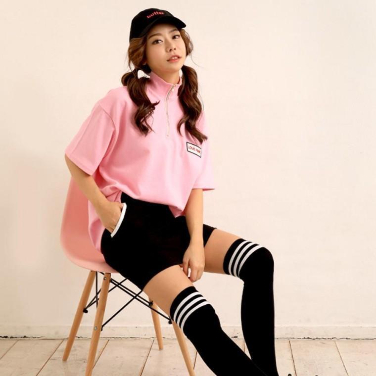 PINK by SECRET 스커트 배색스커트 홈웨어 일상복 운동복 필라테스 요가 헬스 트레이닝팬츠 일상복