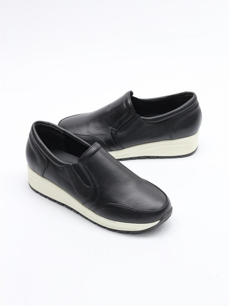 여성 가죽 슬립온 운동화 123245