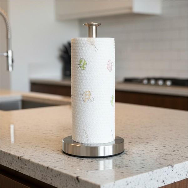 [기회공작소] 롤형 뜯어쓰는 수세미100장 위생관리 간편 절취형 주방 설거지 청소용 수세미