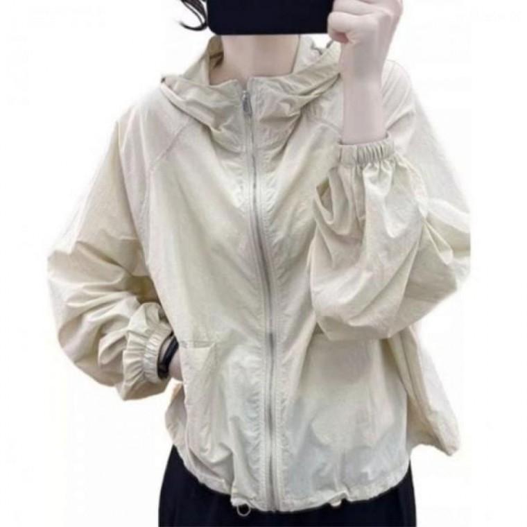 점퍼 봄 여름 경량 후드 비치는 바람막이