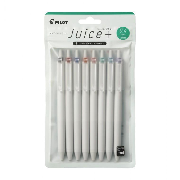 파이롯트 쥬스 플러스 볼펜 8색 세트 0.4mm LJL 14 8C JUICE