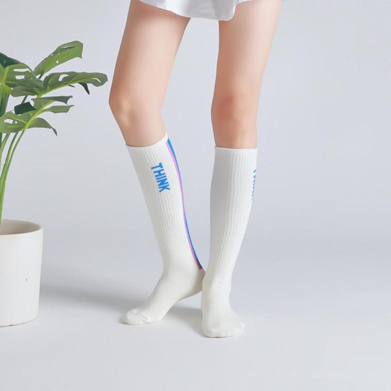 1+1 디자인 니삭스 요가 필라테스 테니스 스포츠 패션 무릎양말