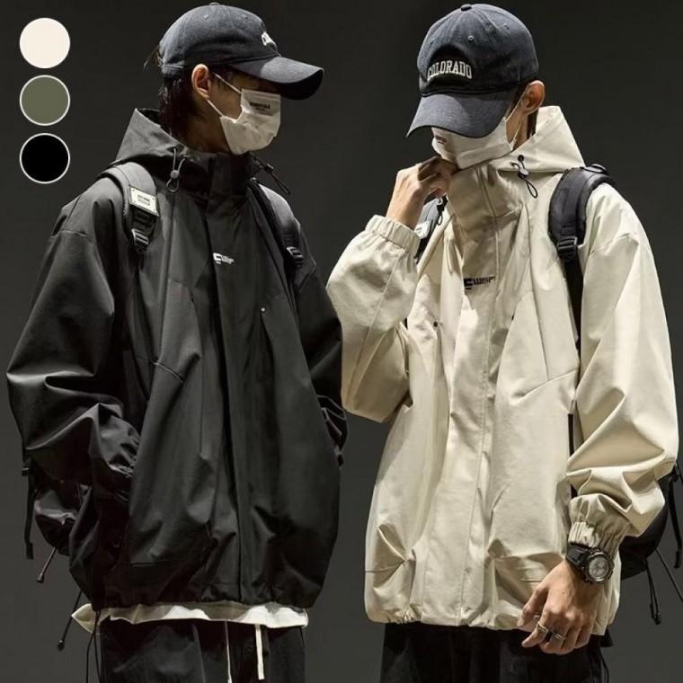 남성 자켓 윈드자켓 간절기 루즈핏 아웃도어 바람막이
