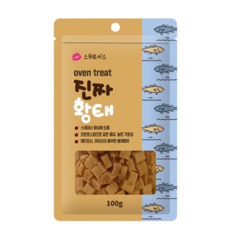 스위트키스 애견간식 진짜 황태 120g 강아지 간식 반려견간식