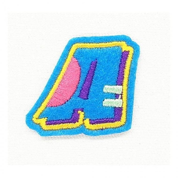 알파벳 패치 이니셜 스티커 옷수선용 열부착 옷리폼 DIY 열붙이는 자수 의류리폼 빈티지