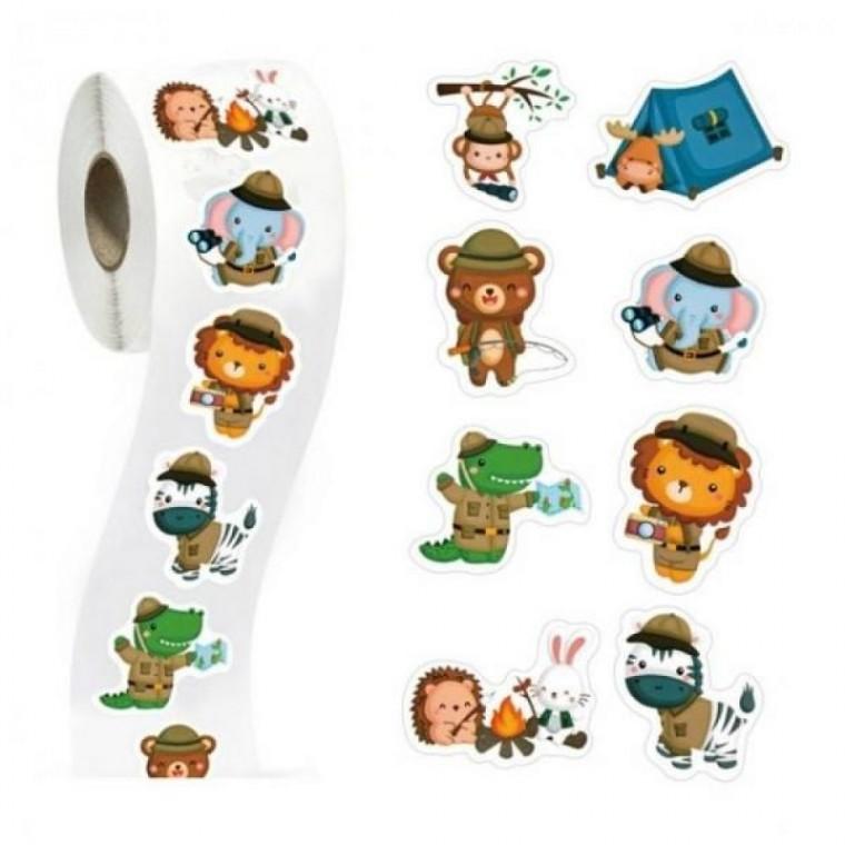 동물 WL 만화 스티커 꾸미기 S6186 500pcs