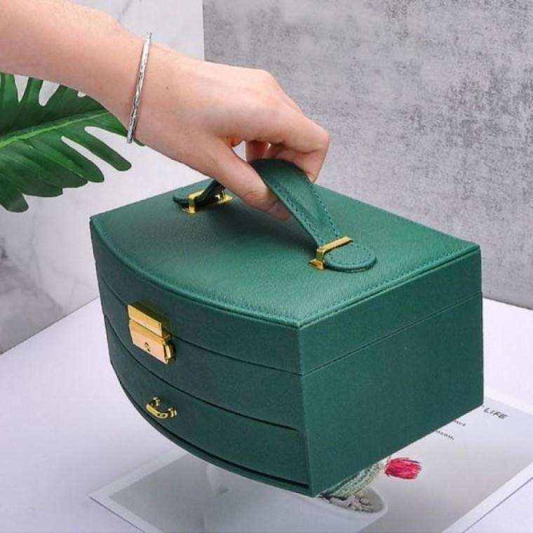 그린 주얼리 악세사리 보석함 보관함 수납함 진열대