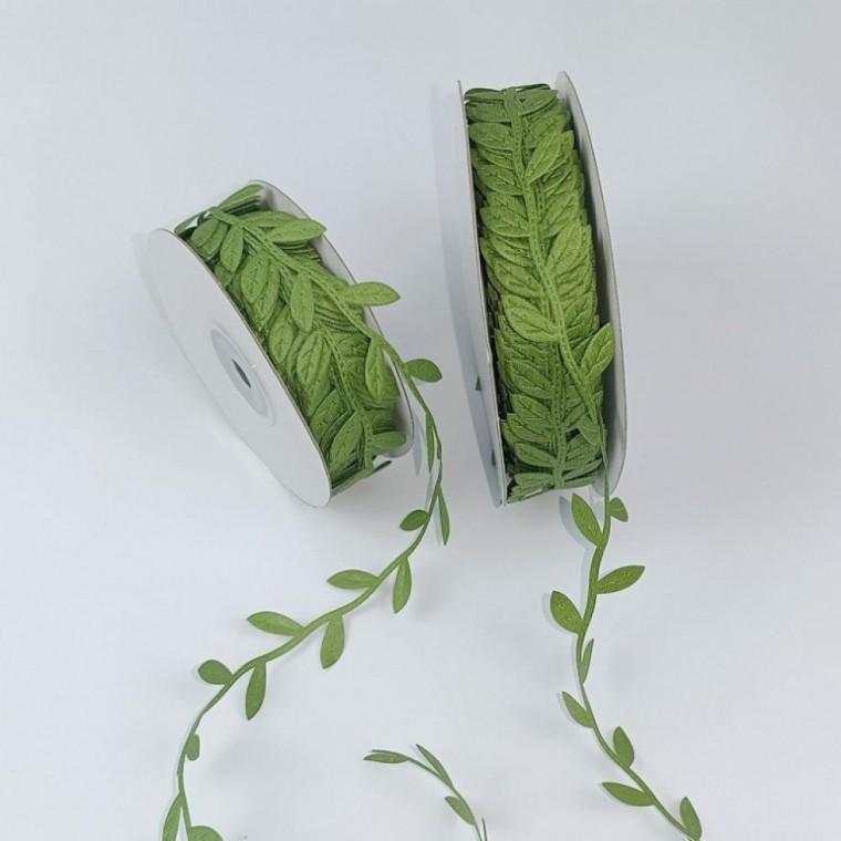 나뭇잎 끈 10m 선물포장 데코 셀프 인테리어 다용도 끈